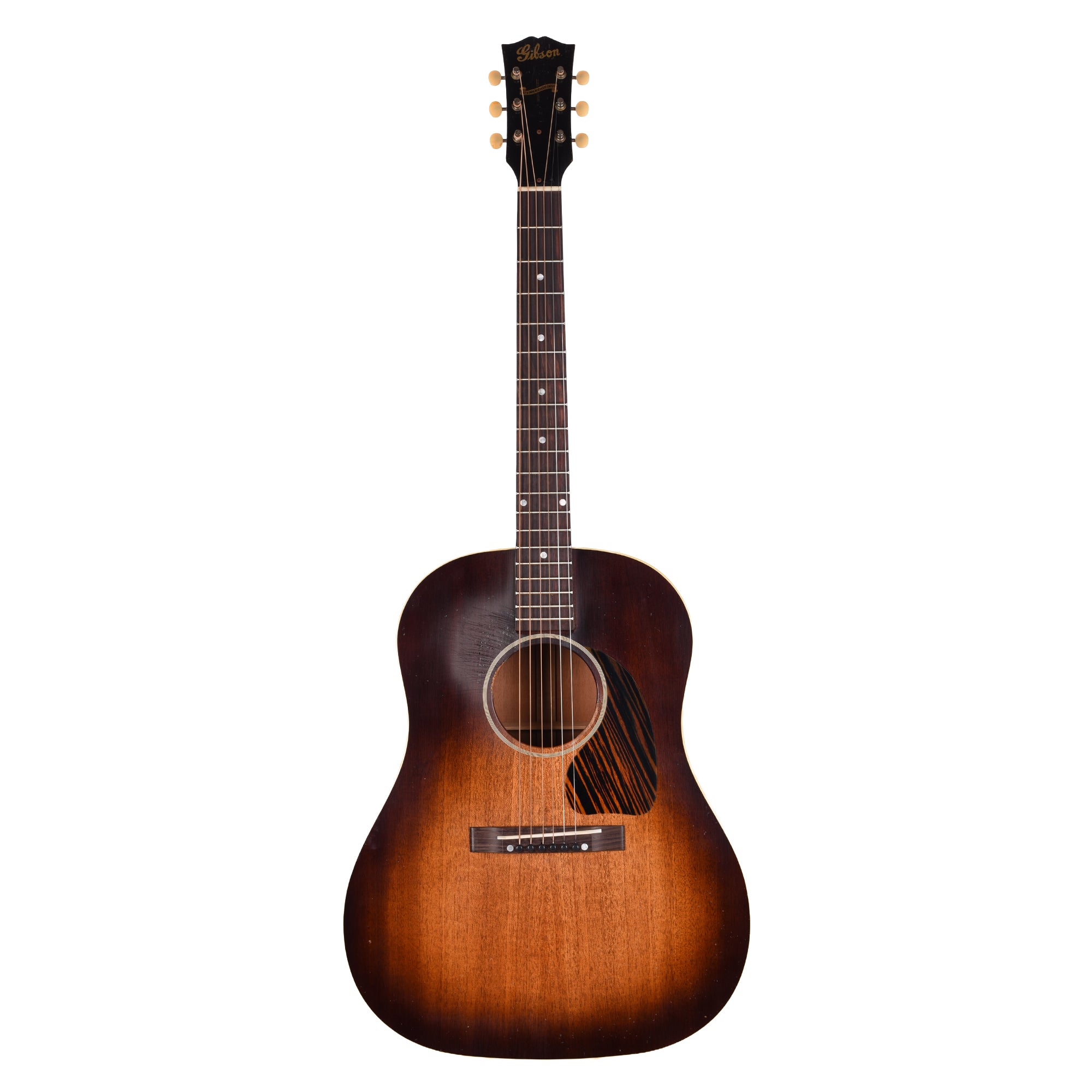 Gibson Custom Shop M2M 1942 J-45 Banner All Mahogany Vintage Sunburst Light Aged Acoustic Guitars