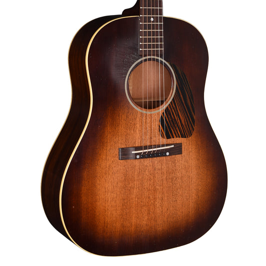 Gibson Custom Shop M2M 1942 J-45 Banner All Mahogany Vintage Sunburst Light Aged Acoustic Guitars