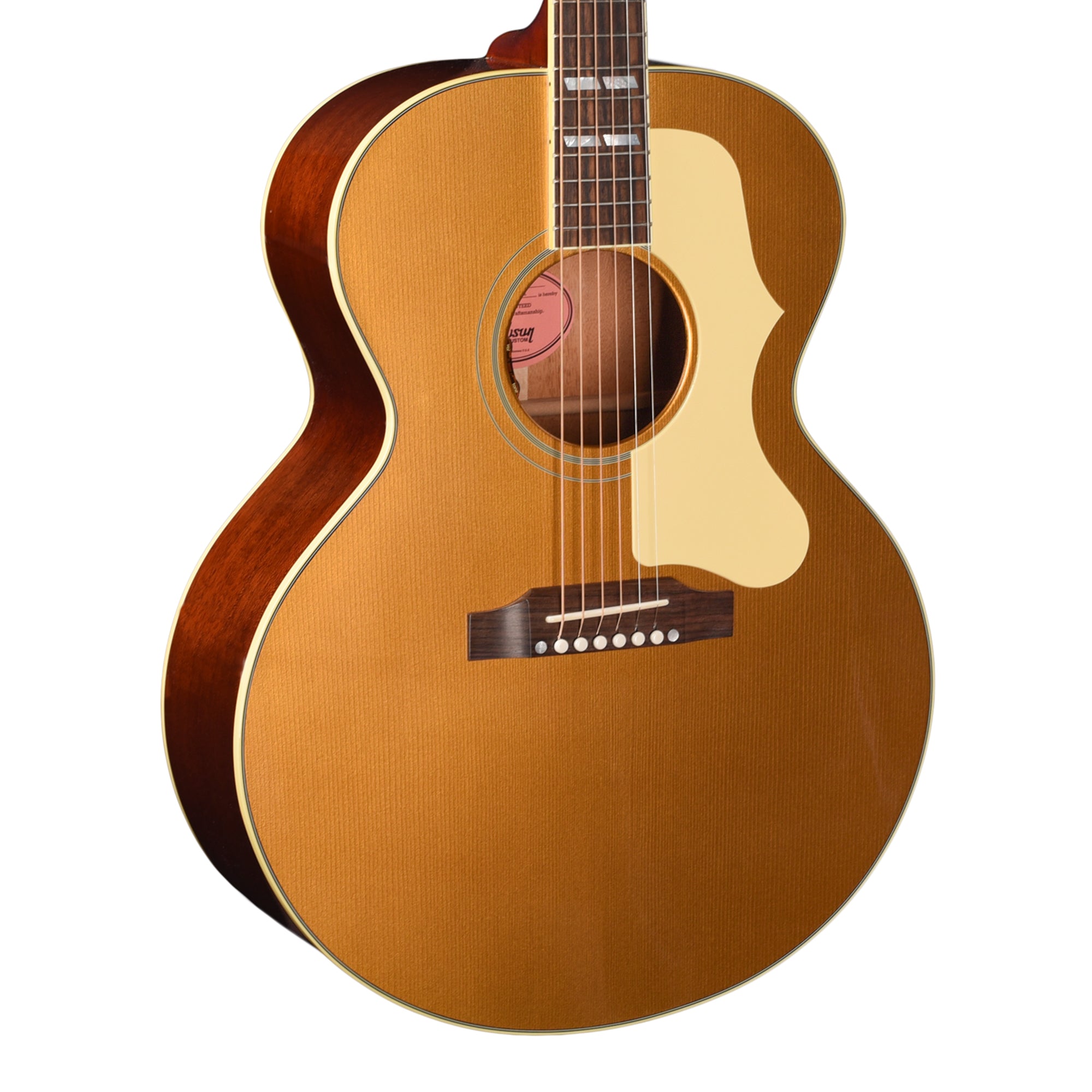 Gibson Custom Shop M2M J-185 Original Mahogany Gold Top VOS Acoustic Guitars