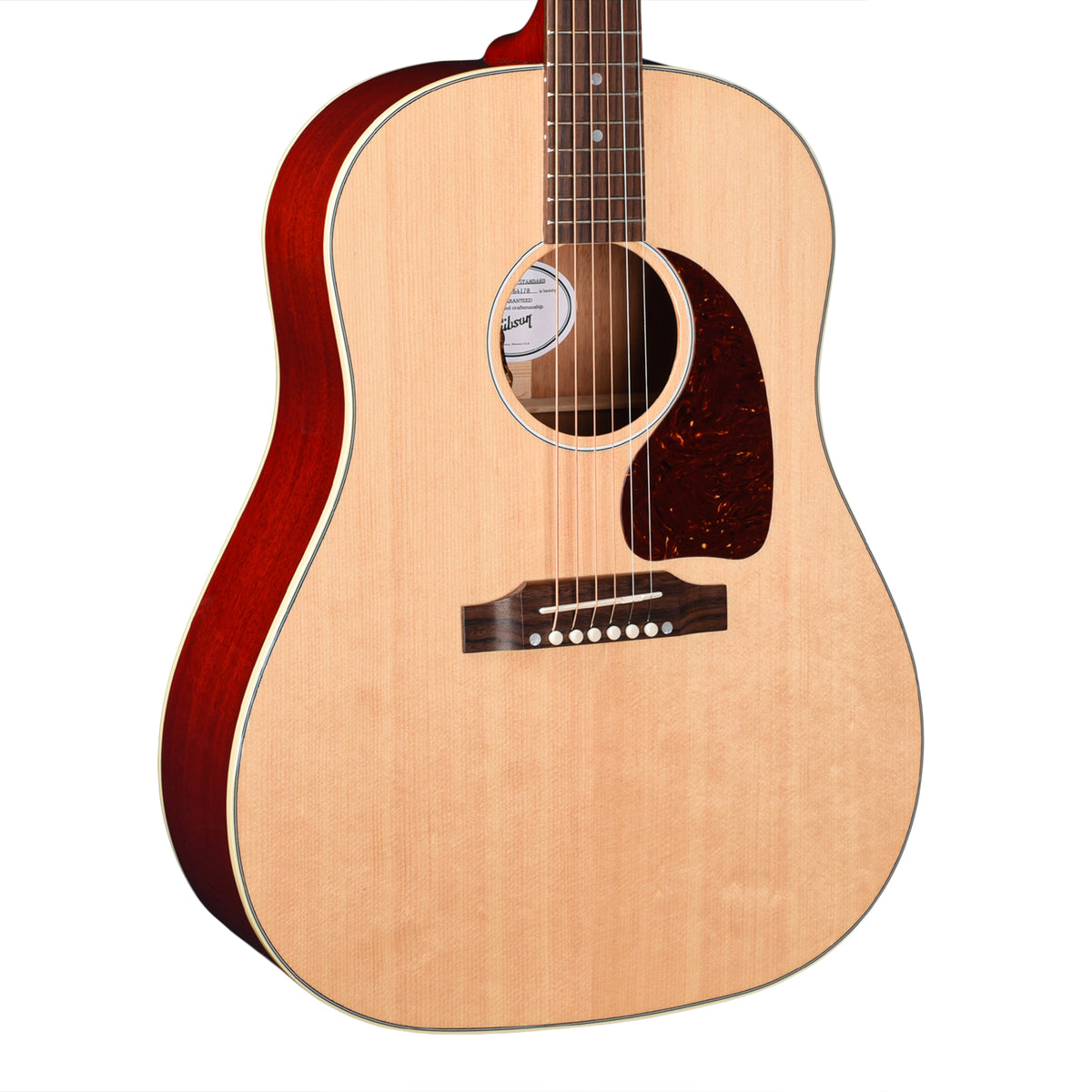 Gibson Custom Shop M2M J-45 Standard Natural w/Cherry Back, Sides & Neck Acoustic Guitars