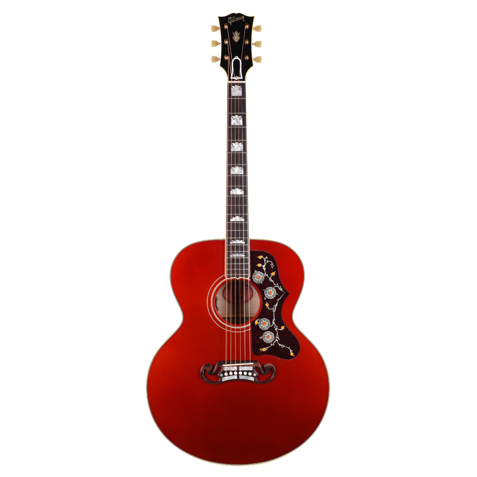 Gibson Custom Shop M2M SJ-200 Original Burgundy Mist Gloss Acoustic Guitars
