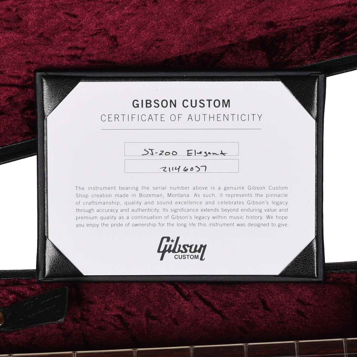 Gibson Custom Shop SJ-200 Elegant Koa Honey Burst Acoustic Guitars