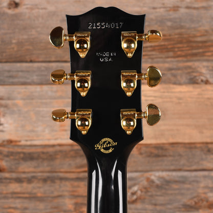 Gibson Custom SJ-200 Custom Ebony 2024 Acoustic Guitars
