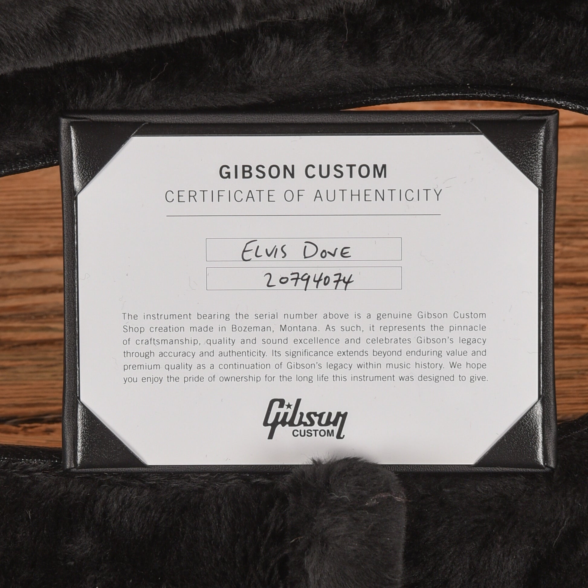 Gibson Dove Ebony 2024 Acoustic Guitars