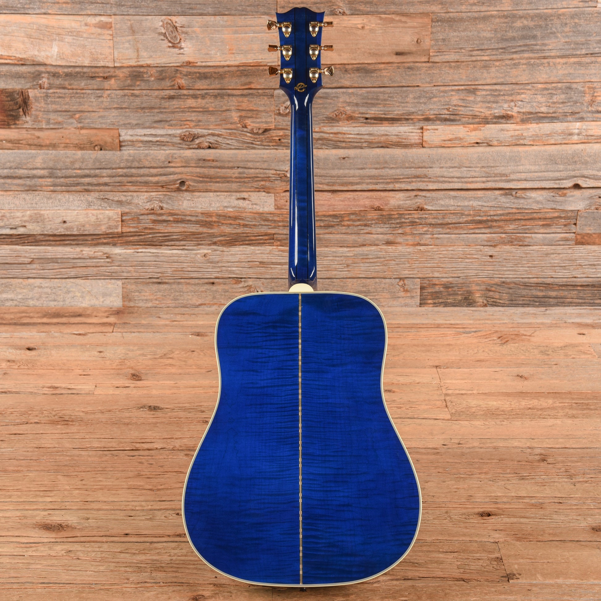 Gibson Doves in Flight Transparent Blue 2017 Acoustic Guitars