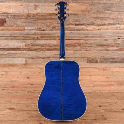 Gibson Doves in Flight Transparent Blue 2017 Acoustic Guitars