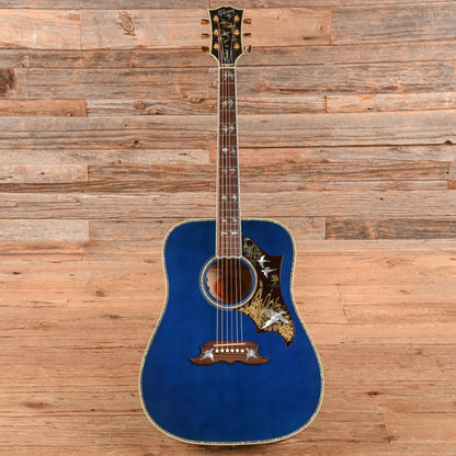 Gibson Doves in Flight Transparent Blue 2017 Acoustic Guitars