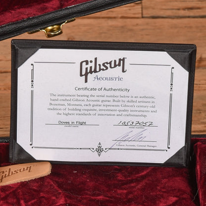 Gibson Doves in Flight Transparent Blue 2017 Acoustic Guitars