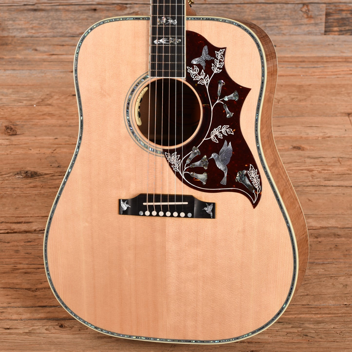 Gibson Hummingbird Custom Natural 2023 Acoustic Guitars