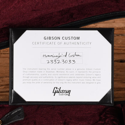 Gibson Hummingbird Custom Natural 2023 Acoustic Guitars