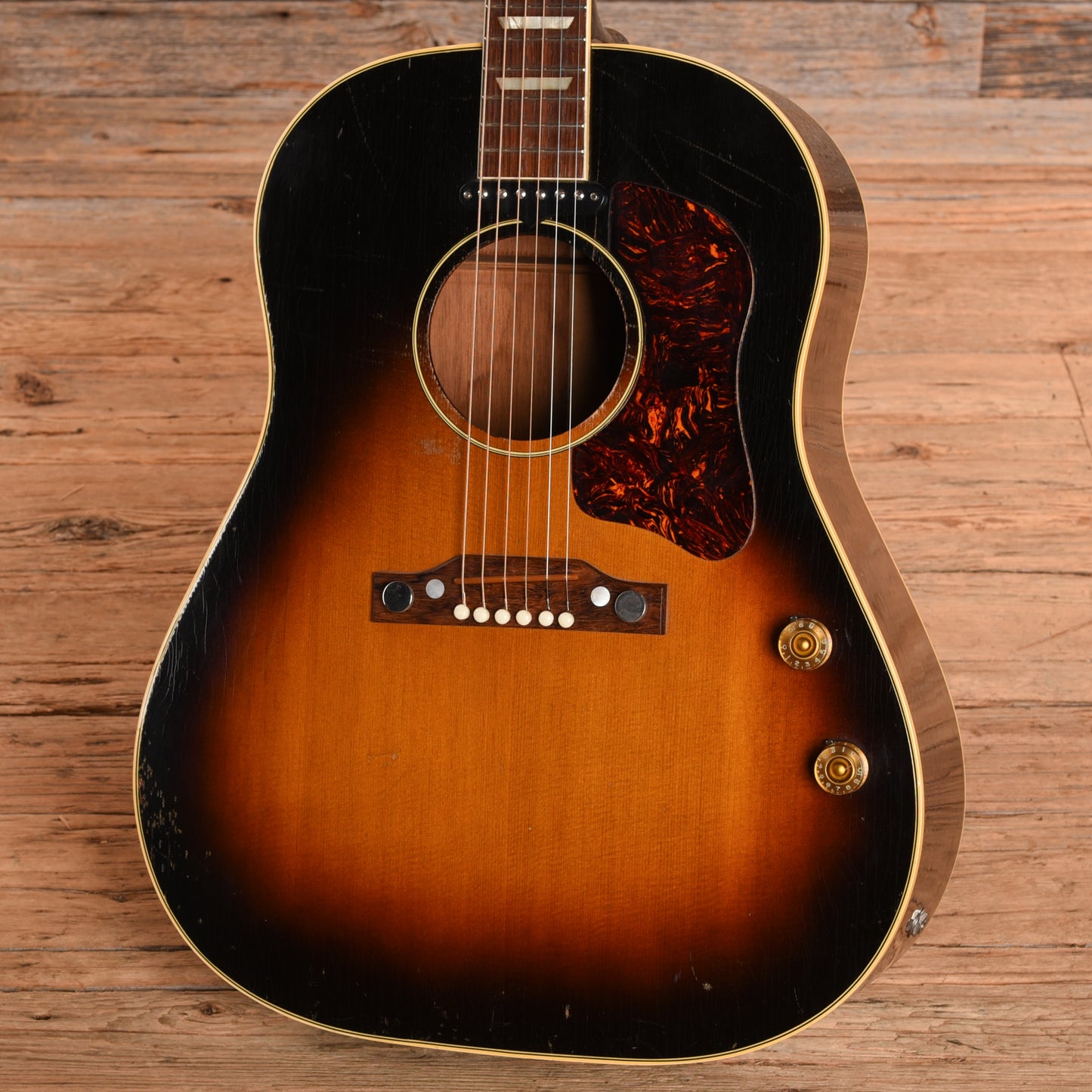 Gibson J-160E Sunburst 1954 Acoustic Guitars
