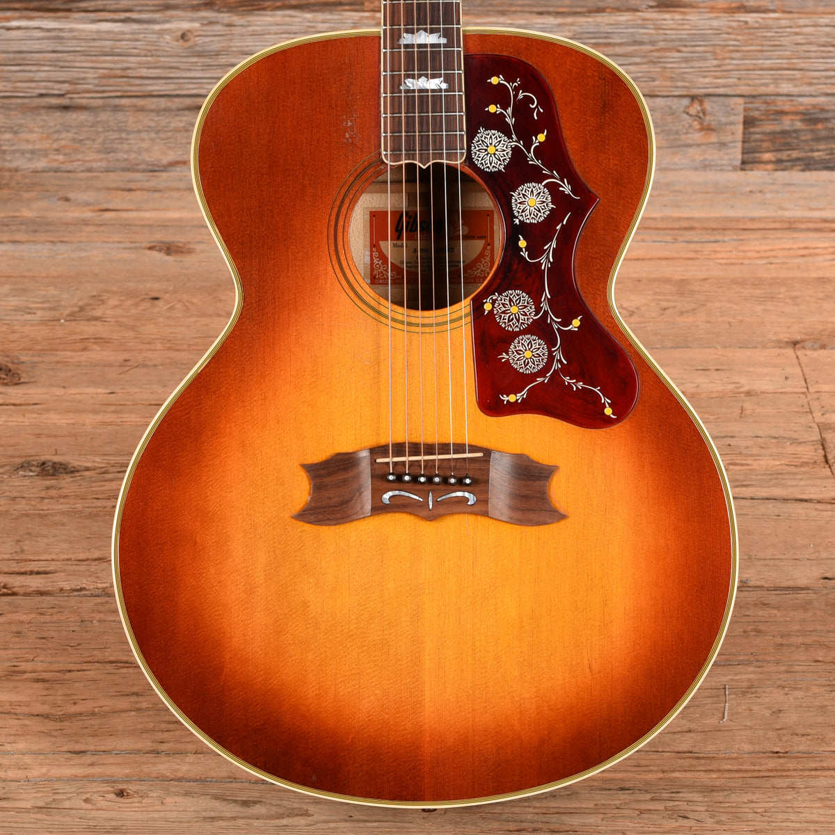 Gibson J-200 Artist Sunburst 1975 Acoustic Guitars