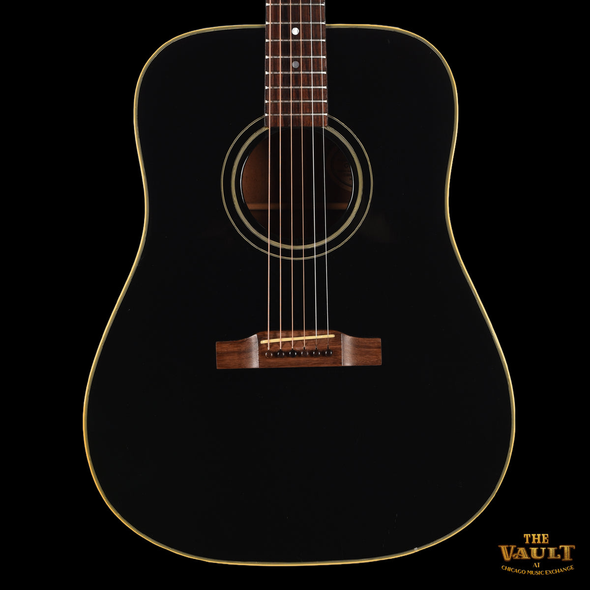 Gibson J-30 RCA Nashville RARE Black 1991 Acoustic Guitars