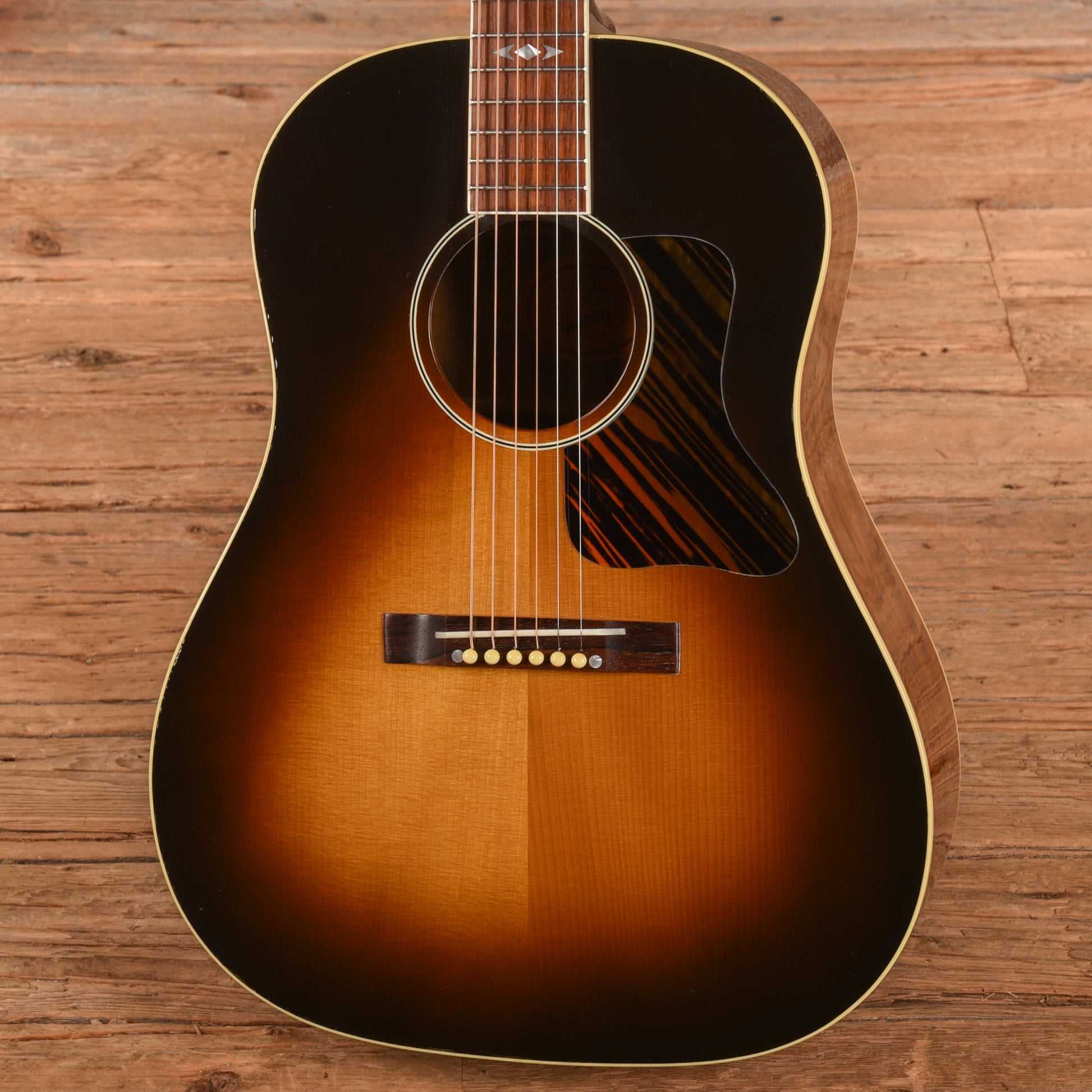 Gibson Luthier's Choice Advanced Jumbo Koa w/OHSC Sunburst 2006 Acoustic Guitars