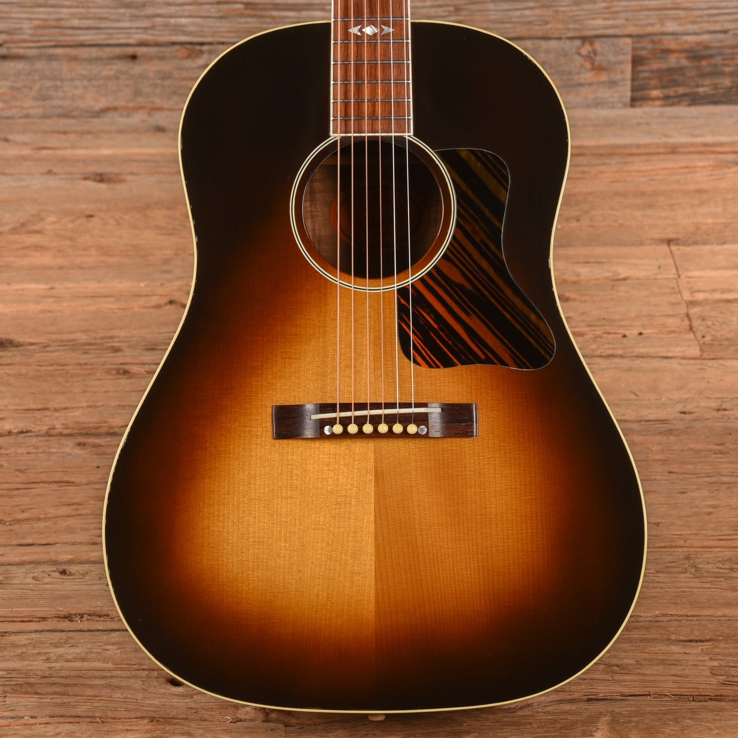 Gibson Luthier's Choice Advanced Jumbo Koa w/OHSC Sunburst 2006 Acoustic Guitars