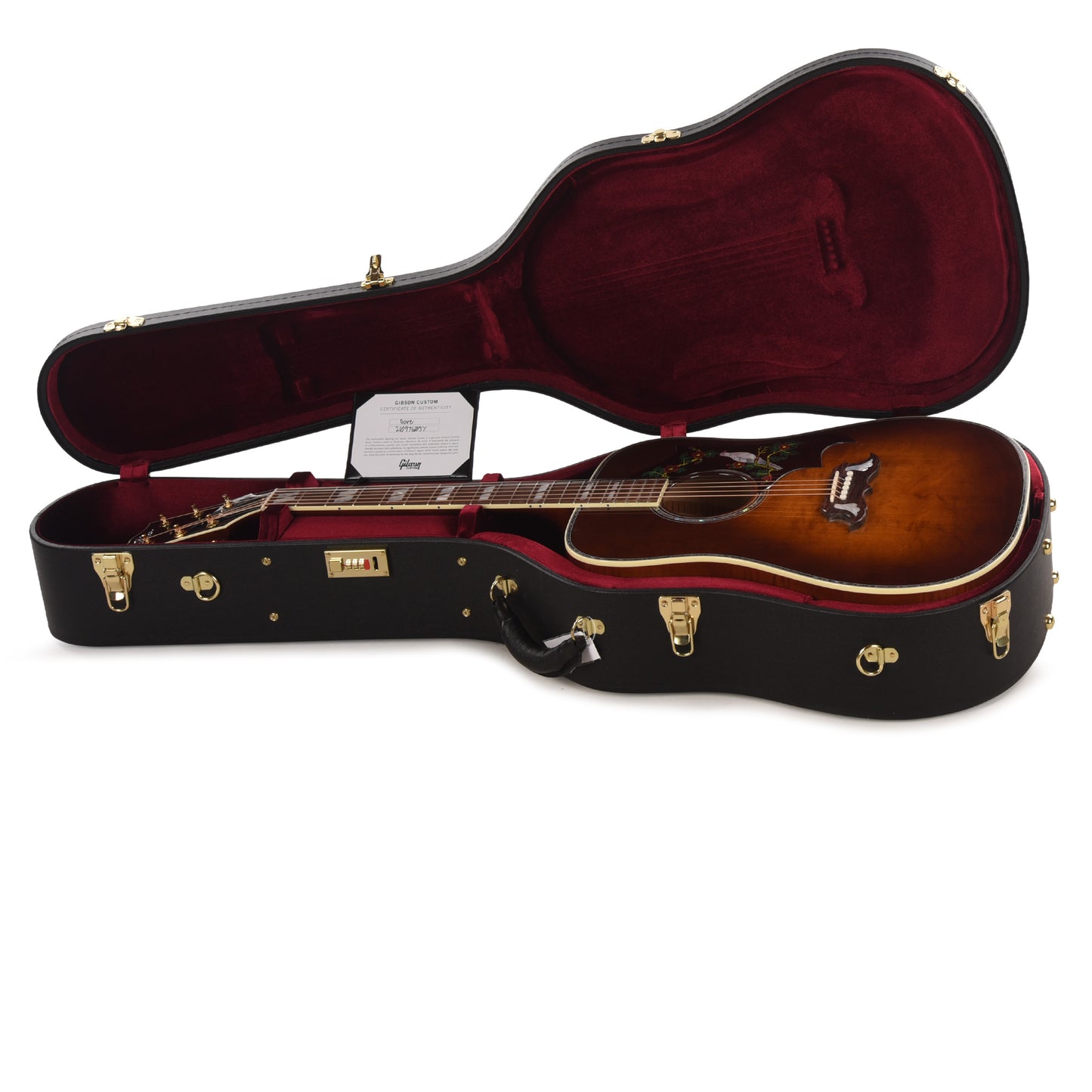 Gibson Modern Anniversary Limited Edition Dove Cremona Burst Acoustic Guitars