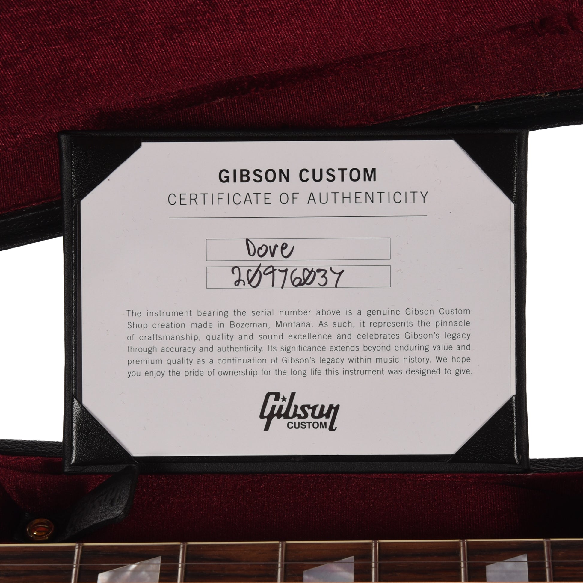 Gibson Modern Anniversary Limited Edition Dove Cremona Burst Acoustic Guitars