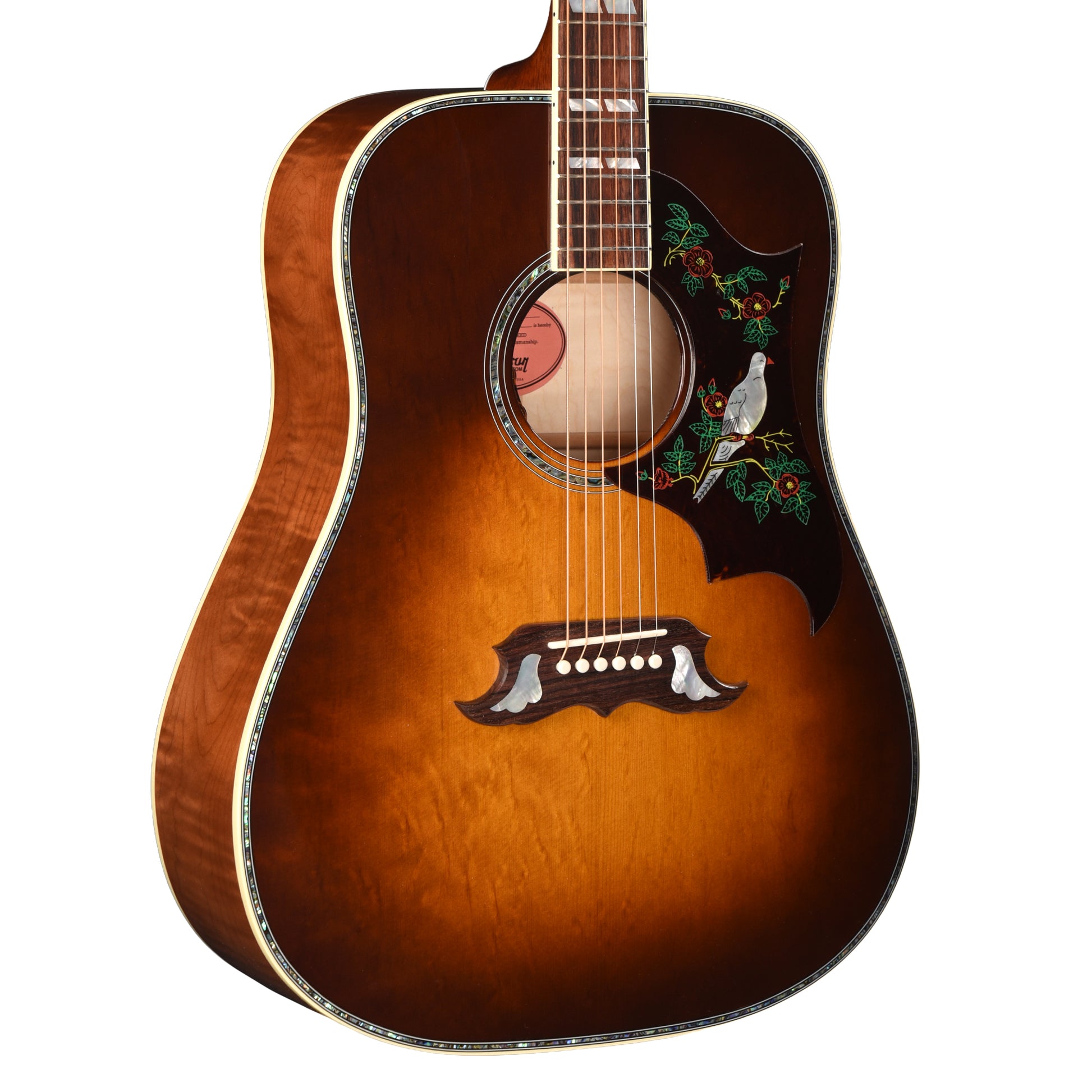 Gibson Modern Anniversary Limited Edition Dove Cremona Burst Acoustic Guitars