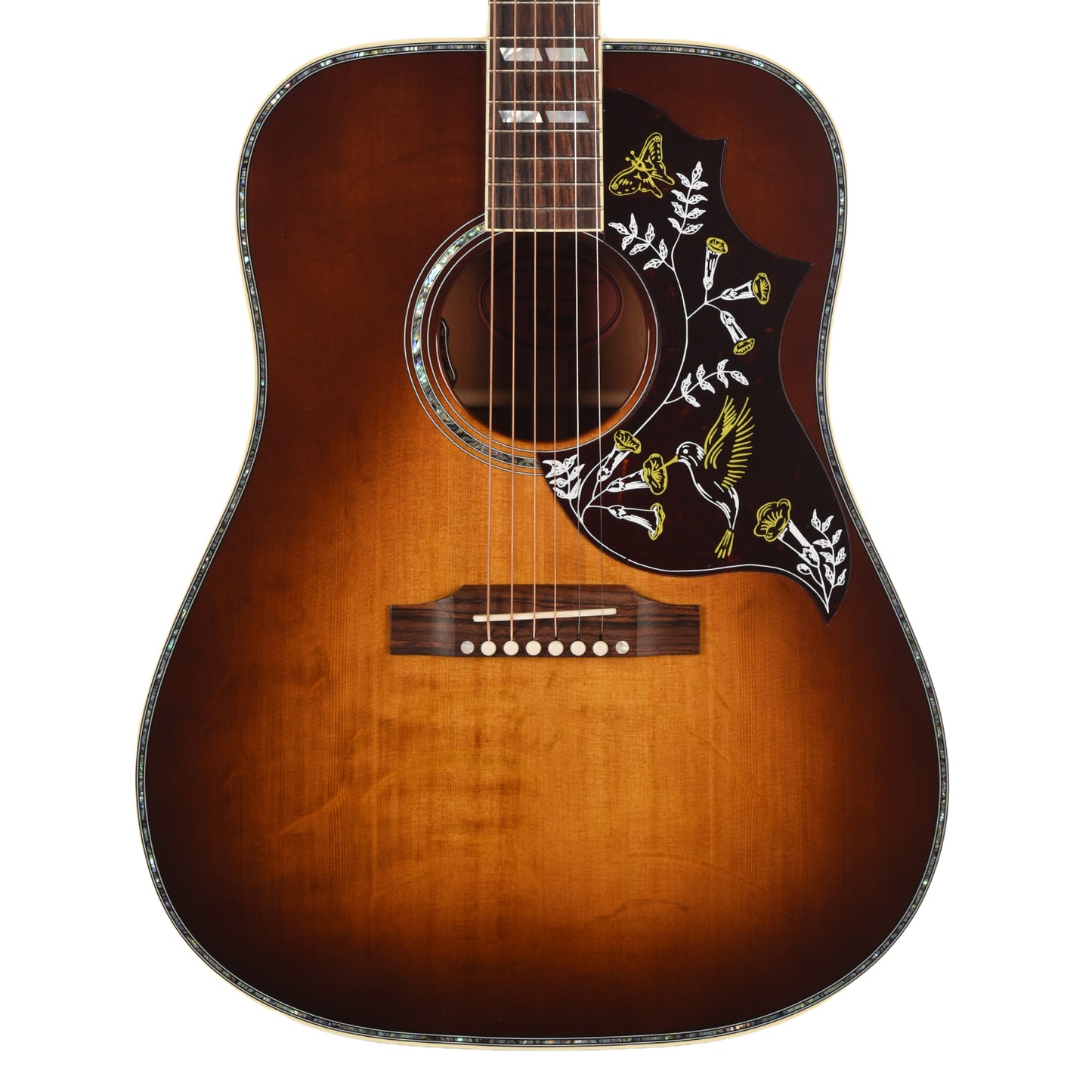 Gibson Modern Anniversary Limited Edition Hummingbird Cremona Burst Acoustic Guitars