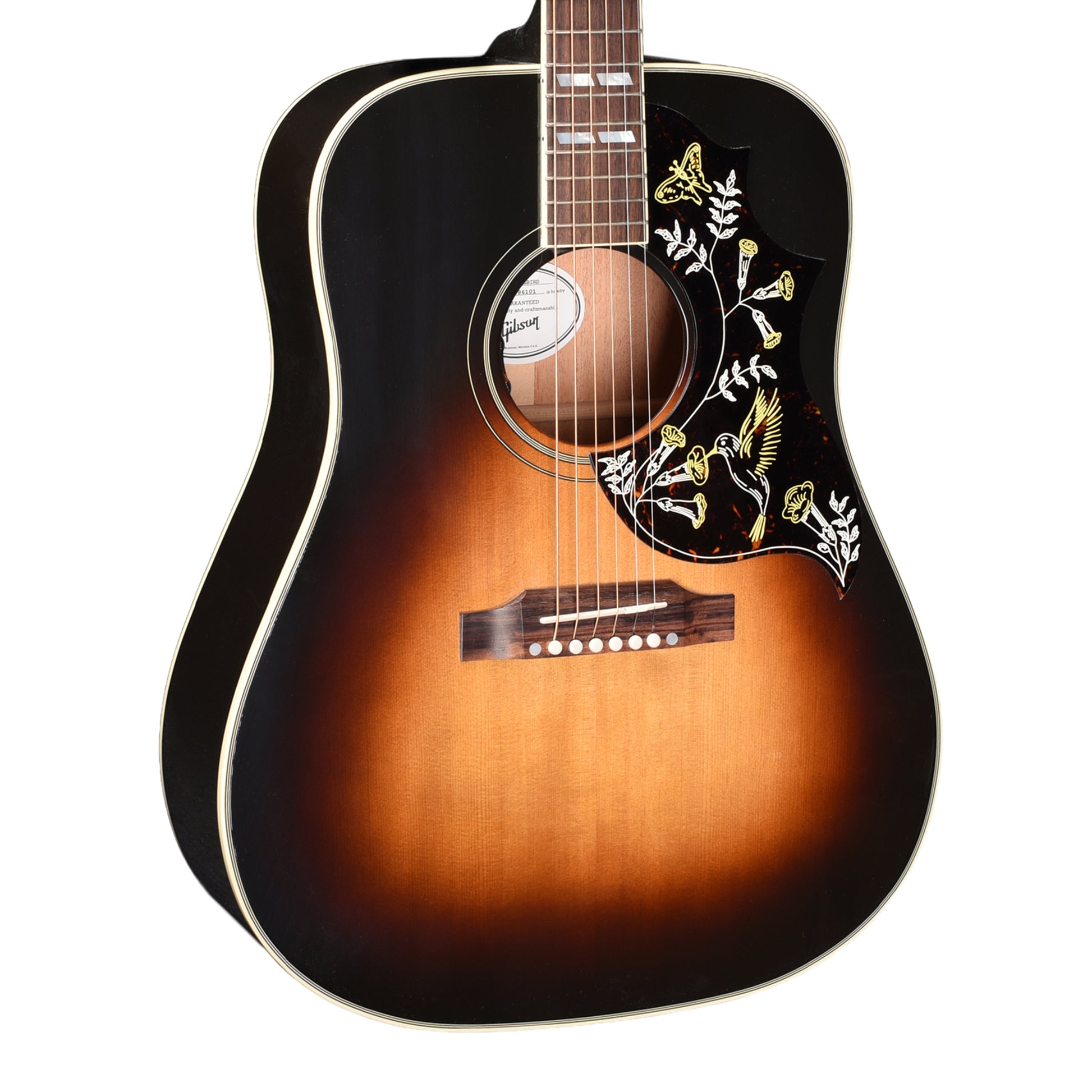 Gibson Modern Hummingbird Standard Vintage Sunburst Acoustic Guitars