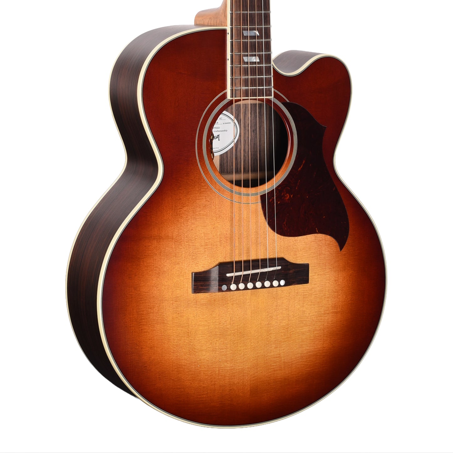 Gibson Modern Parlor Rosewood EC Rosewood Burst Acoustic Guitars