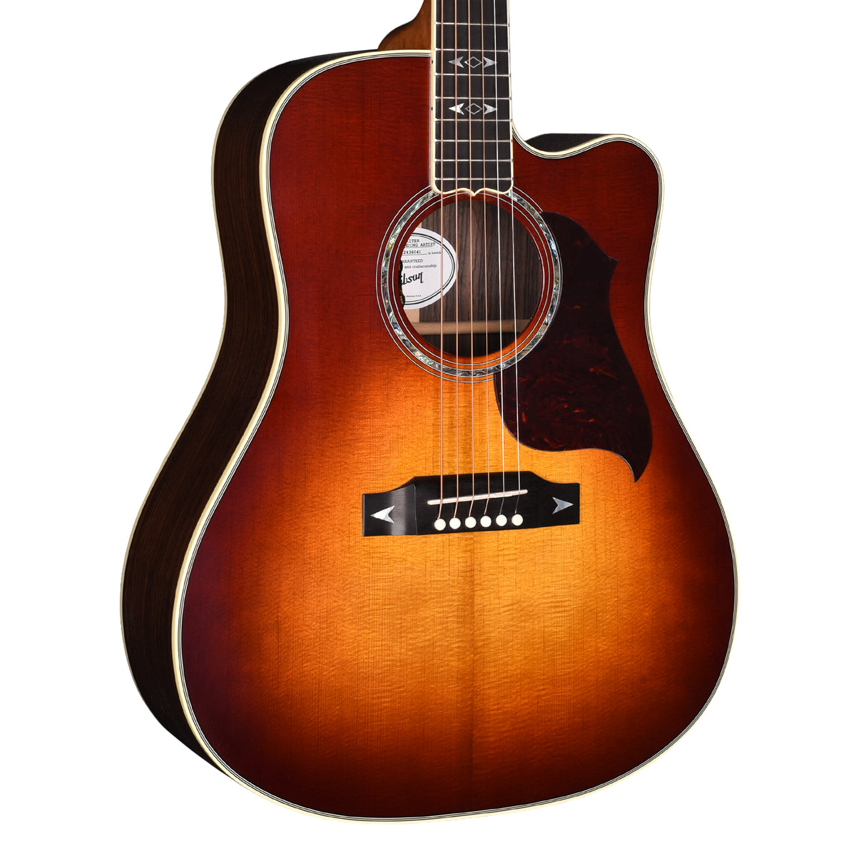 Gibson Modern Songwriter Recording Artist EC Rosewood Burst Acoustic Guitars