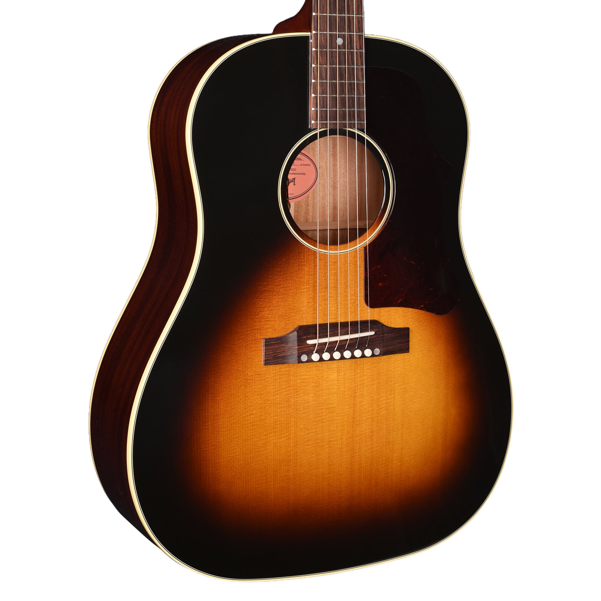 Gibson Original '50s J-45 Original Vintage Sunburst Acoustic Guitars