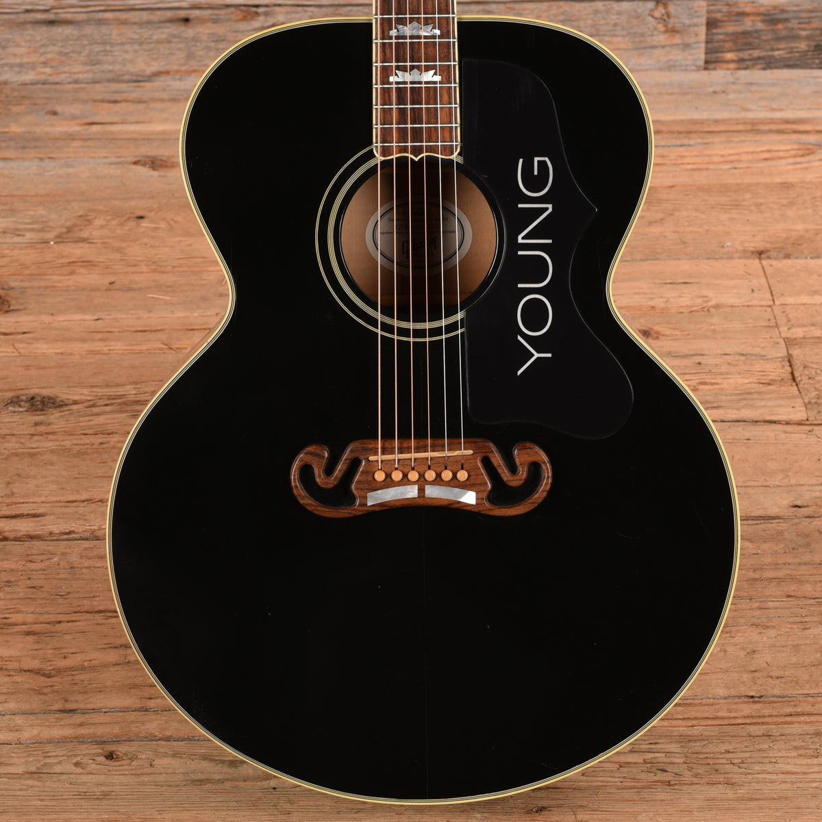 Gibson SJ-200 Standard Ebony 2017 Acoustic Guitars