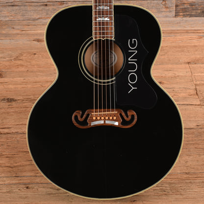 Gibson SJ-200 Standard Ebony 2017 Acoustic Guitars