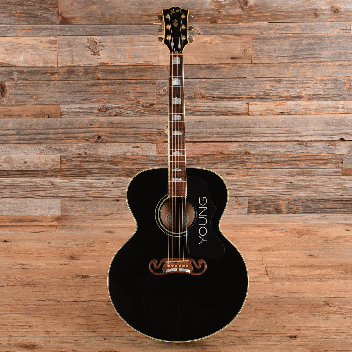 Gibson SJ-200 Standard Ebony 2017 Acoustic Guitars