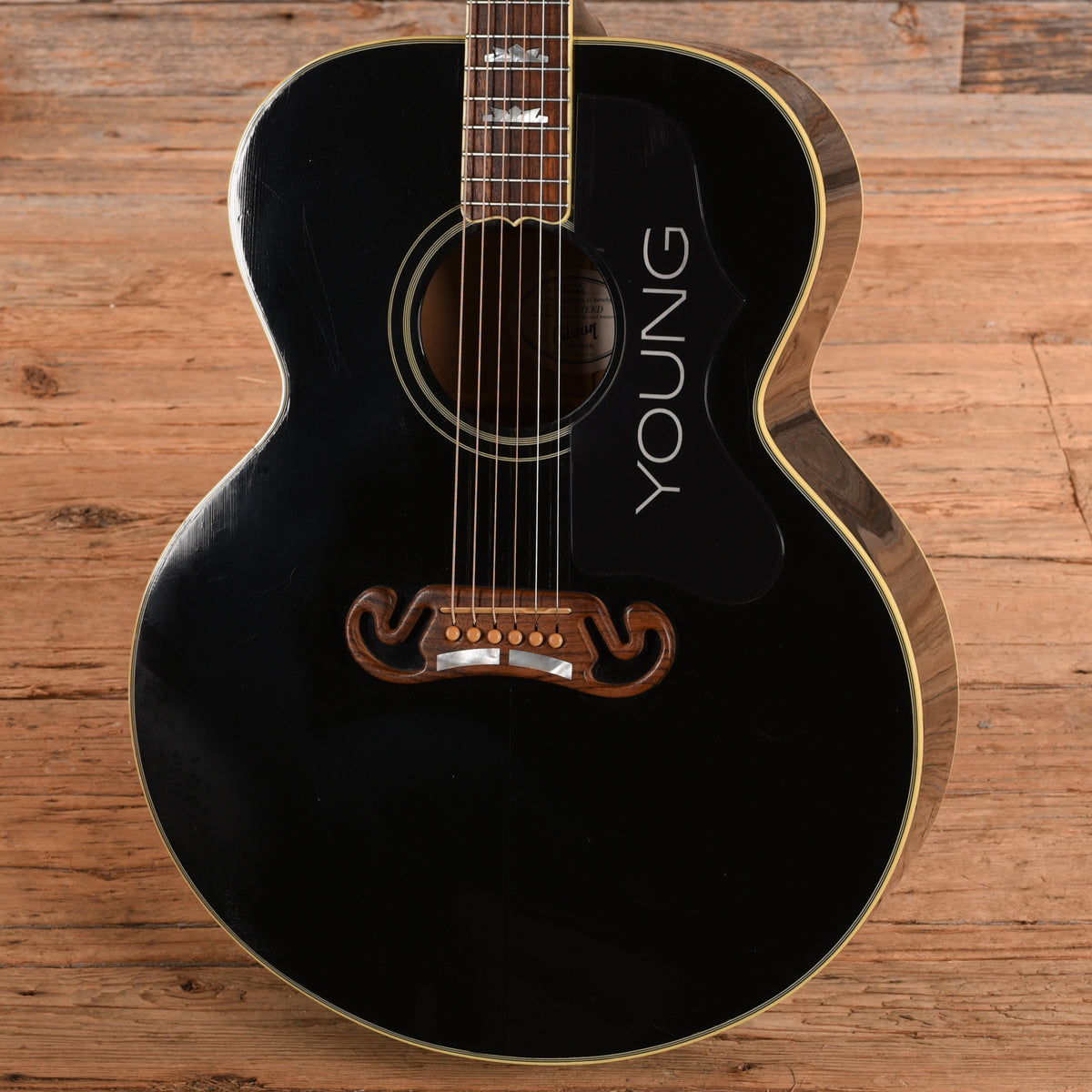 Gibson SJ-200 Standard Ebony 2017 Acoustic Guitars