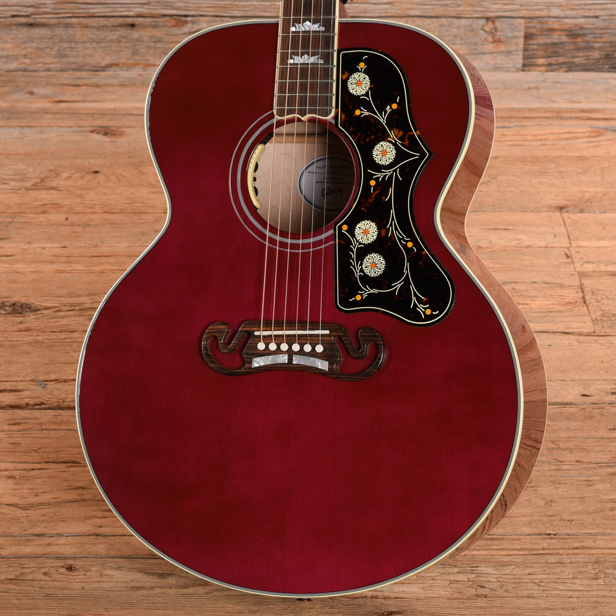 Gibson SJ-200 Standard Wine Red 2024 Acoustic Guitars