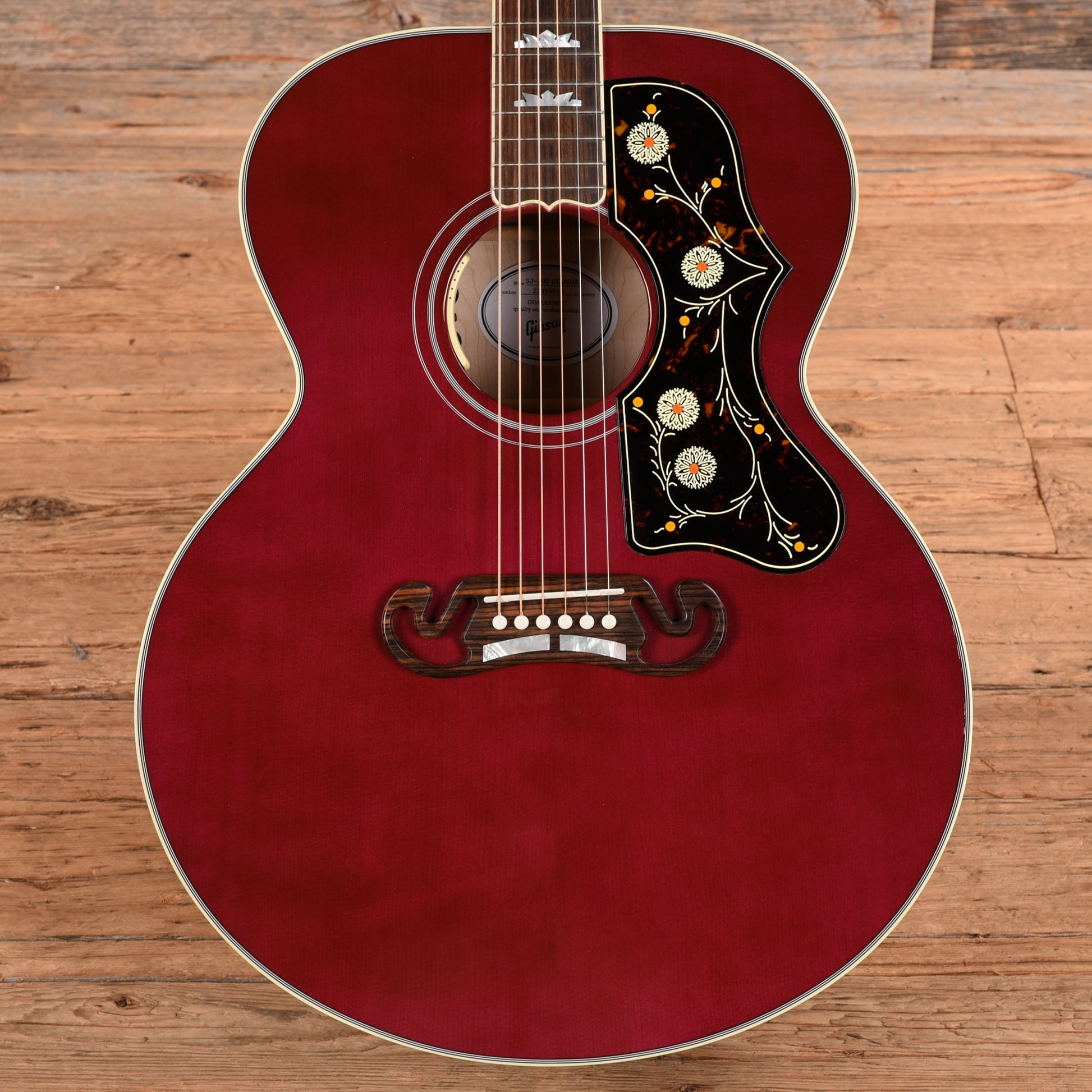 Gibson SJ-200 Standard Wine Red 2024 Acoustic Guitars