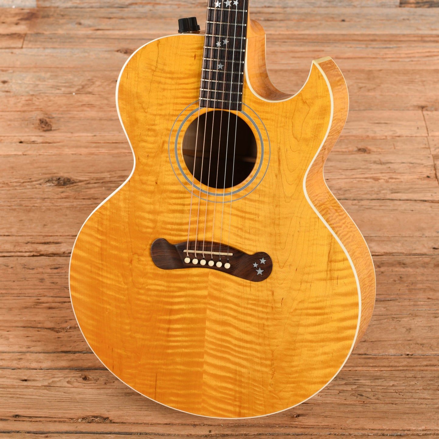 Gibson Starburst Flame Natural 1992 Acoustic Guitars