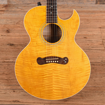 Gibson Starburst Flame Natural 1992 Acoustic Guitars