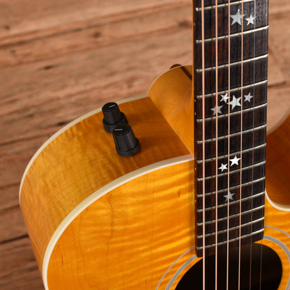 Gibson Starburst Flame Natural 1992 Acoustic Guitars
