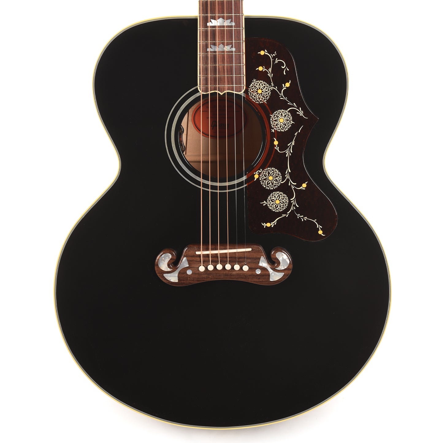 Gibson Artist Elvis Presley SJ-200 Ebony Acoustic Guitars / Jumbo