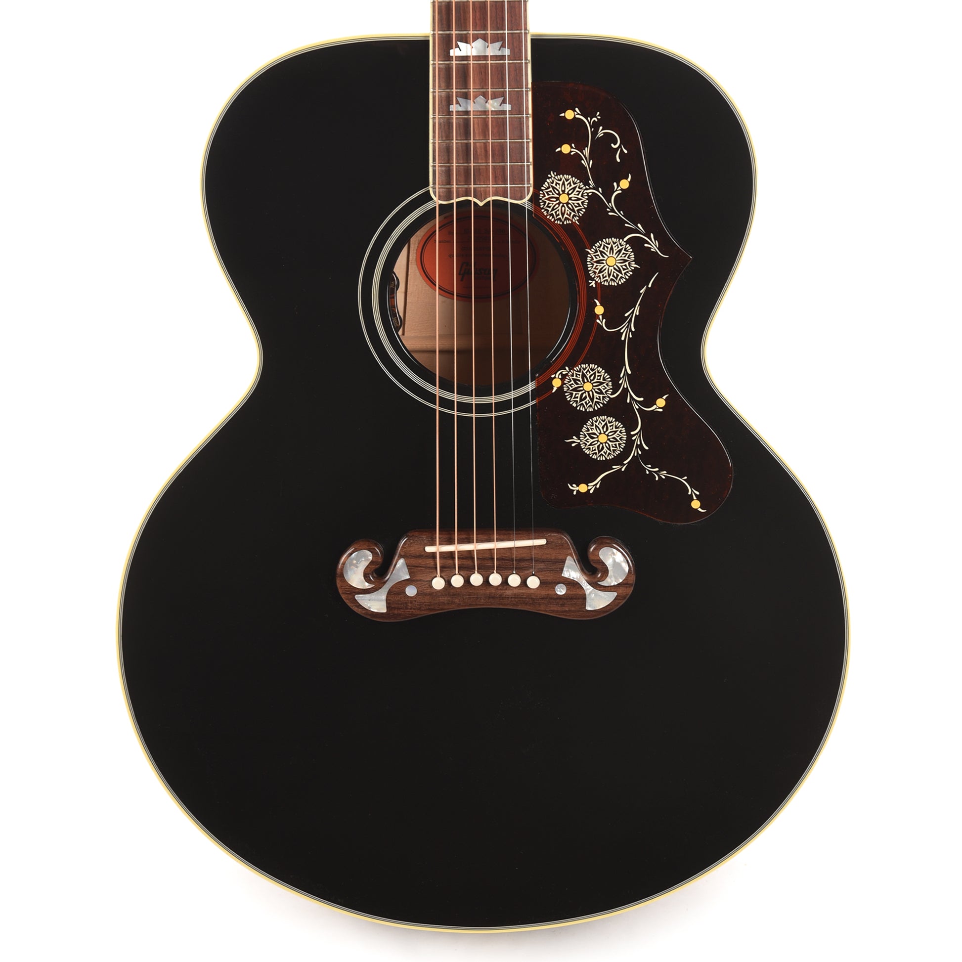 Gibson Artist Elvis Presley SJ-200 Ebony Acoustic Guitars / Jumbo