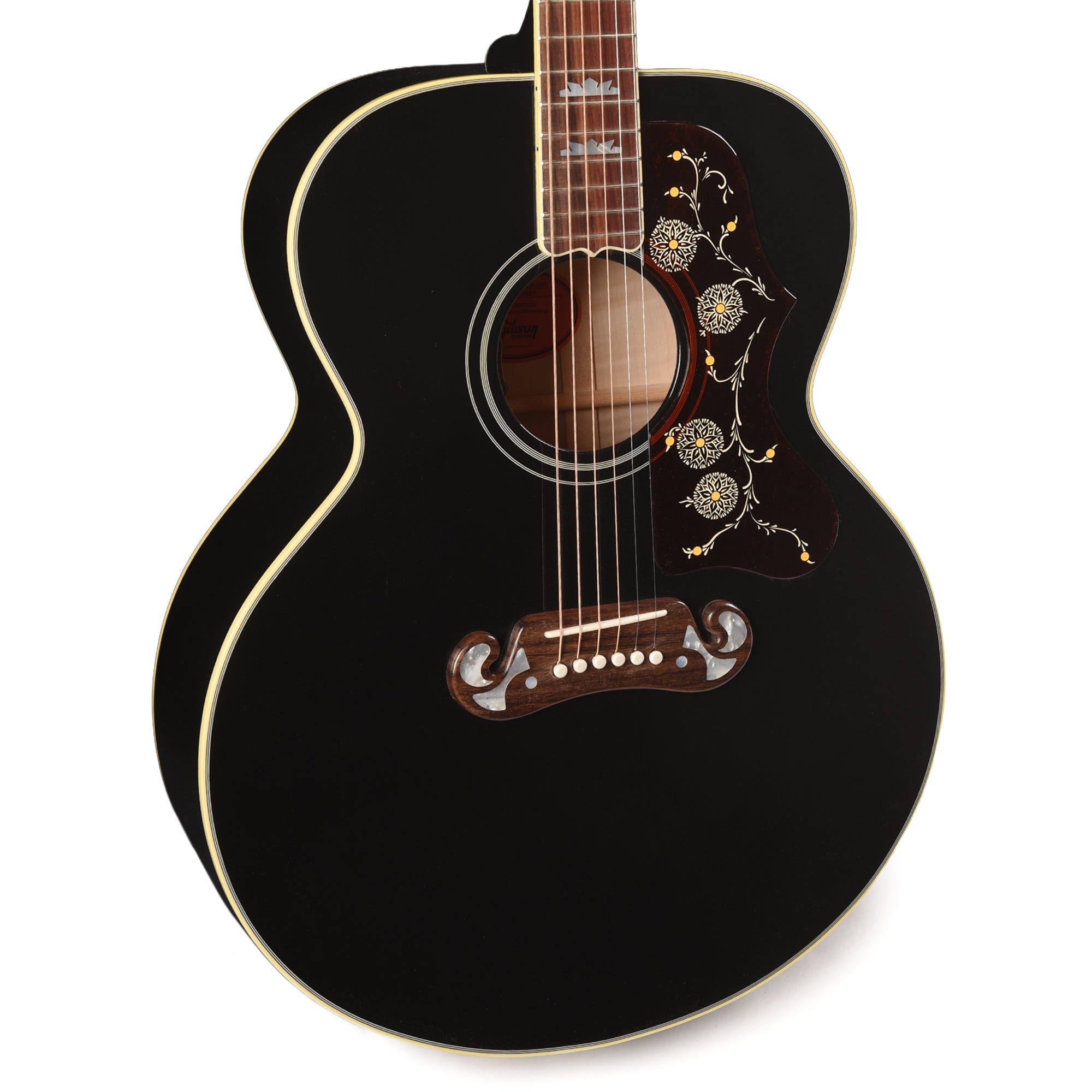 Gibson Artist Elvis Presley SJ-200 Ebony Acoustic Guitars / Jumbo