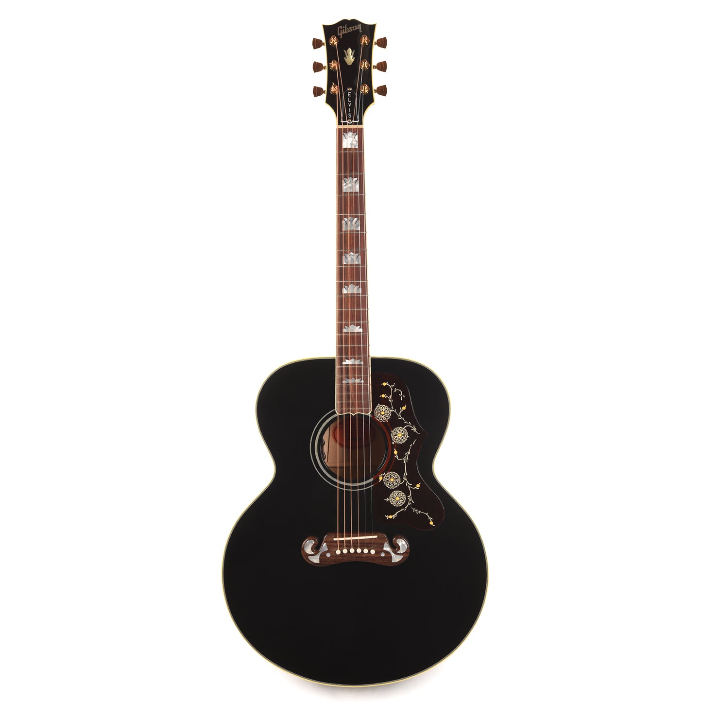 Gibson Artist Elvis Presley SJ-200 Ebony Acoustic Guitars / Jumbo
