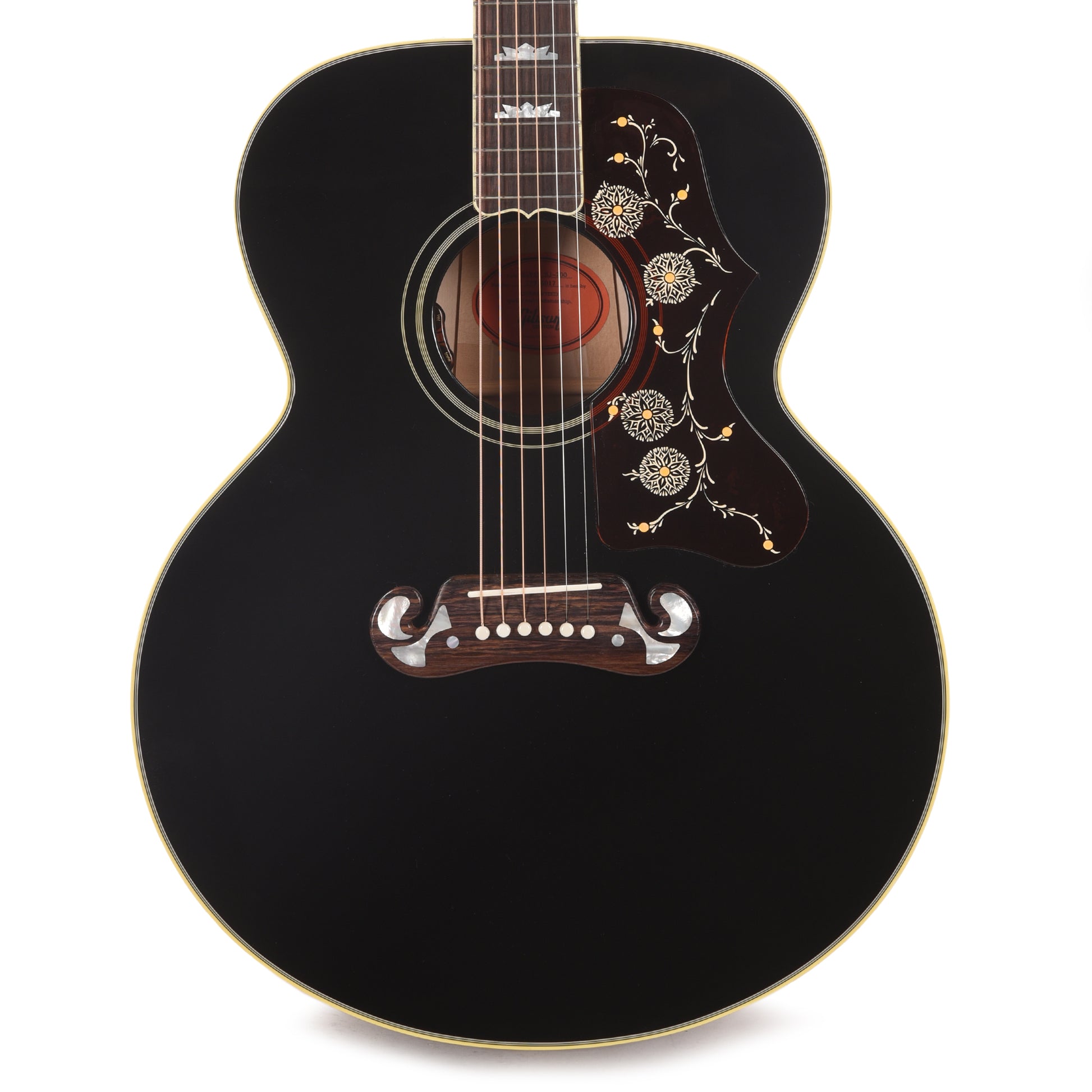 Gibson Artist Elvis Presley SJ-200 Ebony Acoustic Guitars / Jumbo