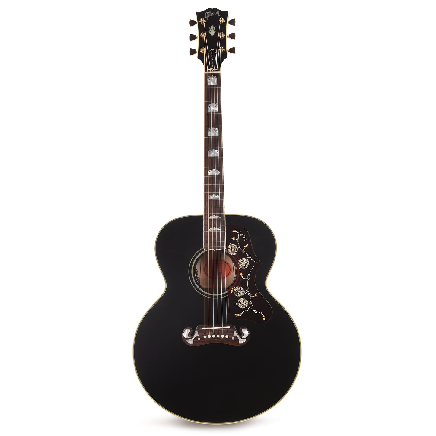 Gibson Artist Elvis Presley SJ-200 Ebony Acoustic Guitars / Jumbo
