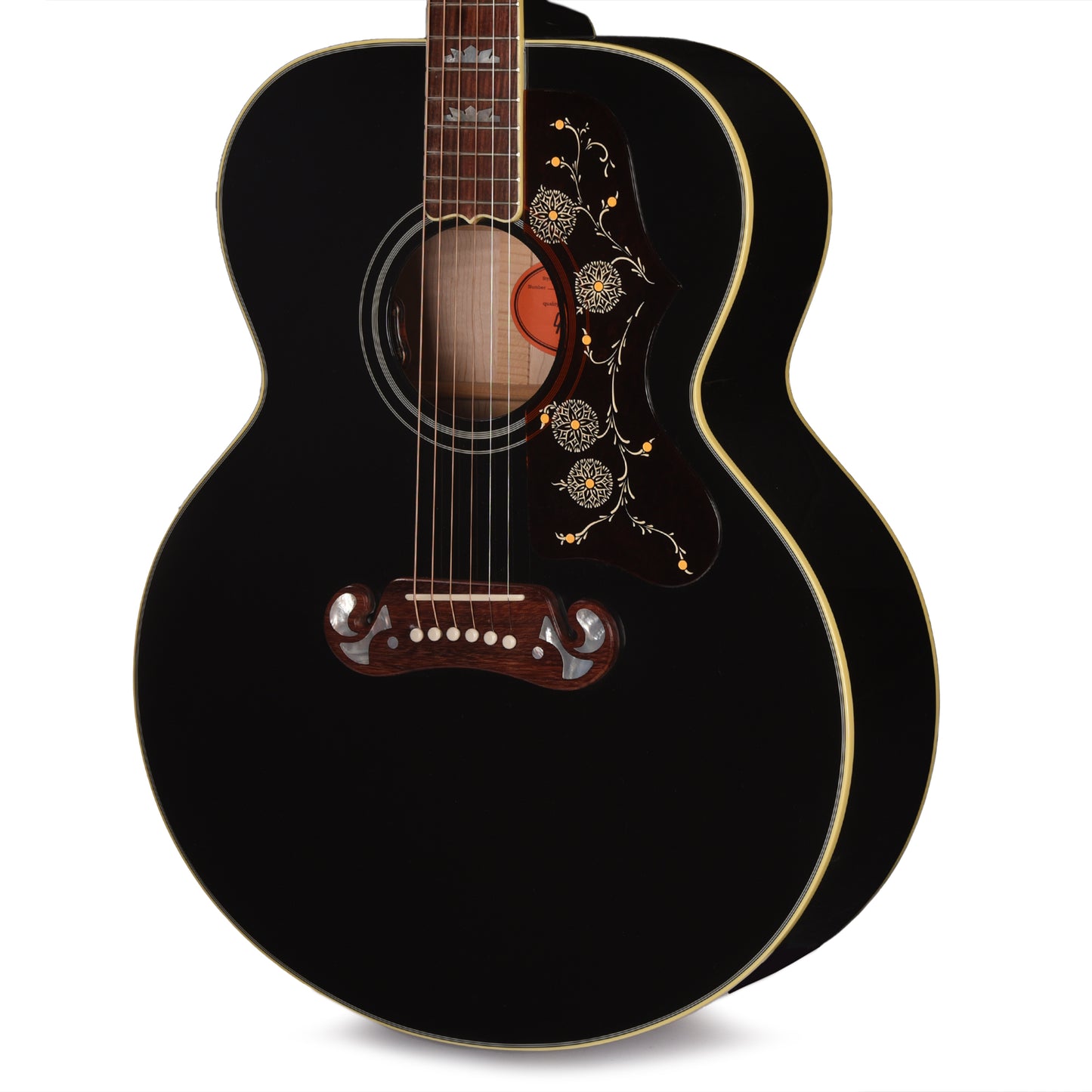 Gibson Artist Elvis Presley SJ-200 Ebony Acoustic Guitars / Jumbo