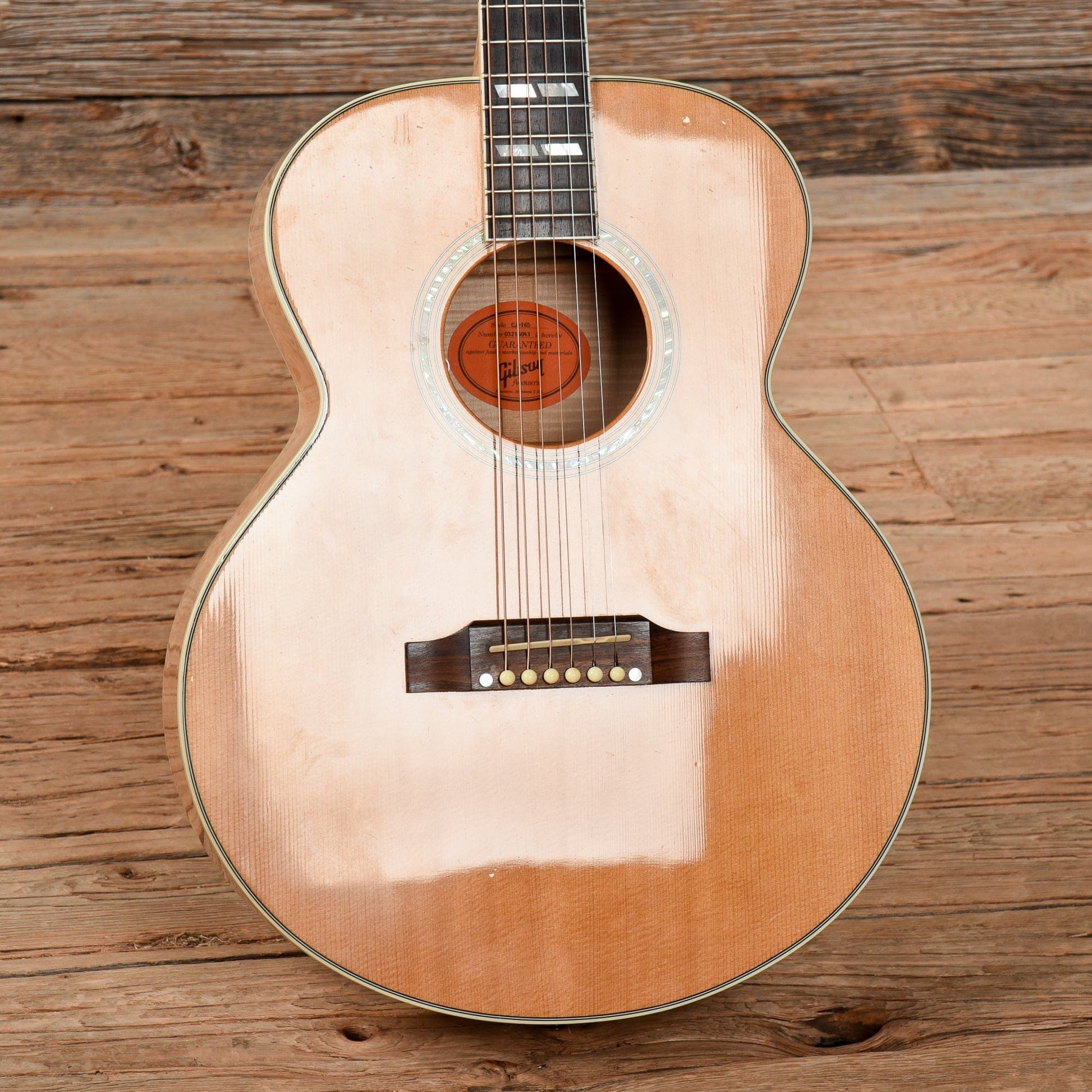 Gibson CJ-165 Natural 2006 Acoustic Guitars / Jumbo