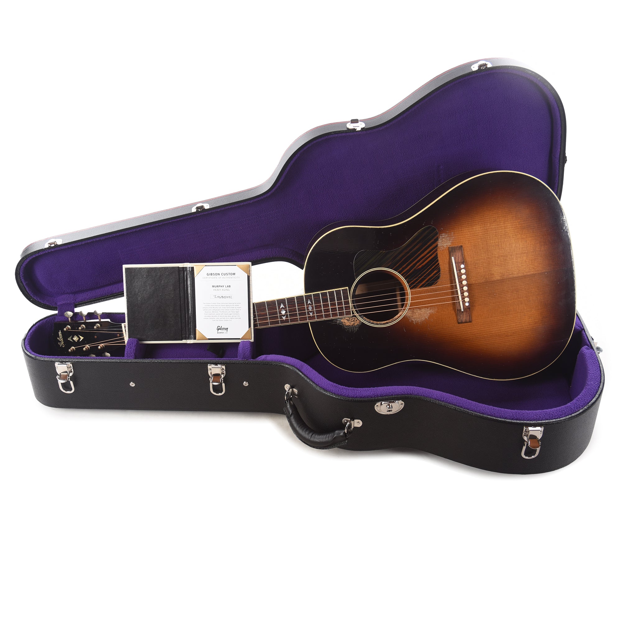 Gibson Custom Shop 1936 Advanced Jumbo Vintage Sunburst Murphy Lab Heavy Aged Acoustic Guitars / Jumbo