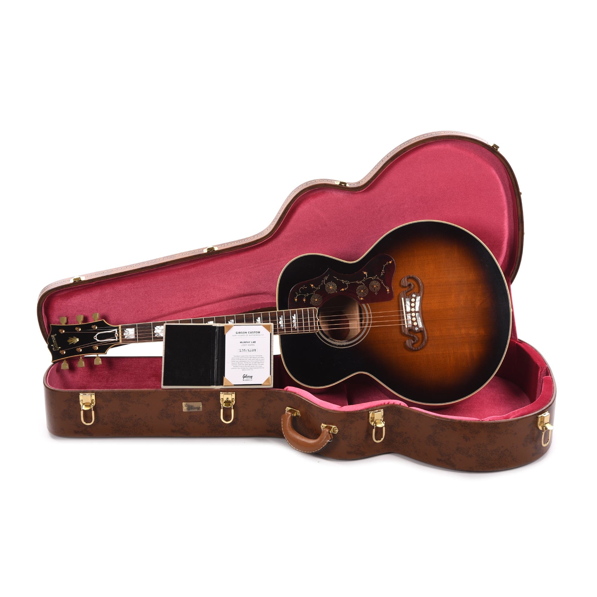 Gibson Custom Shop 1957 SJ-200 Vintage Sunburst Murphy Lab Light Aged Acoustic Guitars / Jumbo