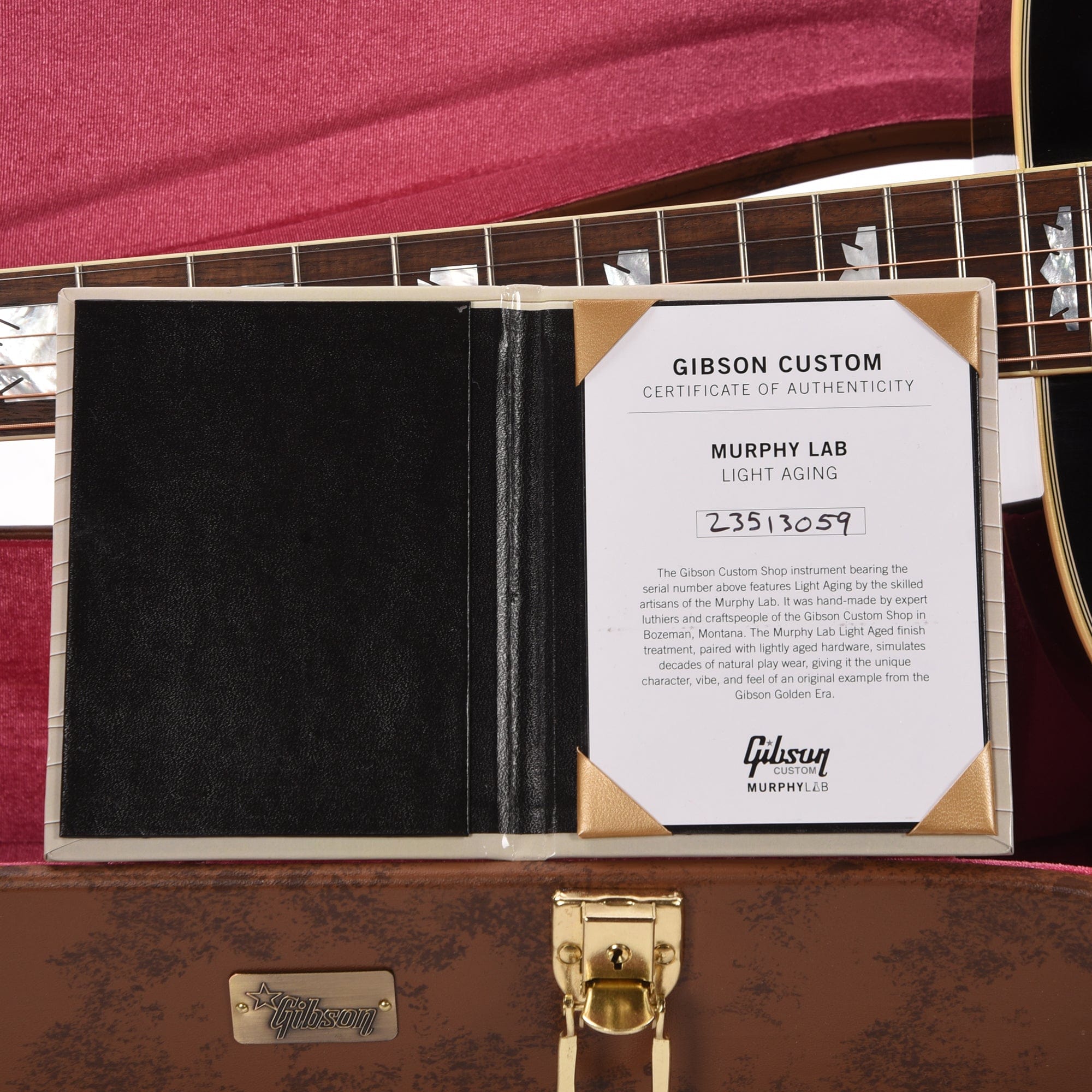 Gibson Custom Shop 1957 SJ-200 Vintage Sunburst Murphy Lab Light Aged ...