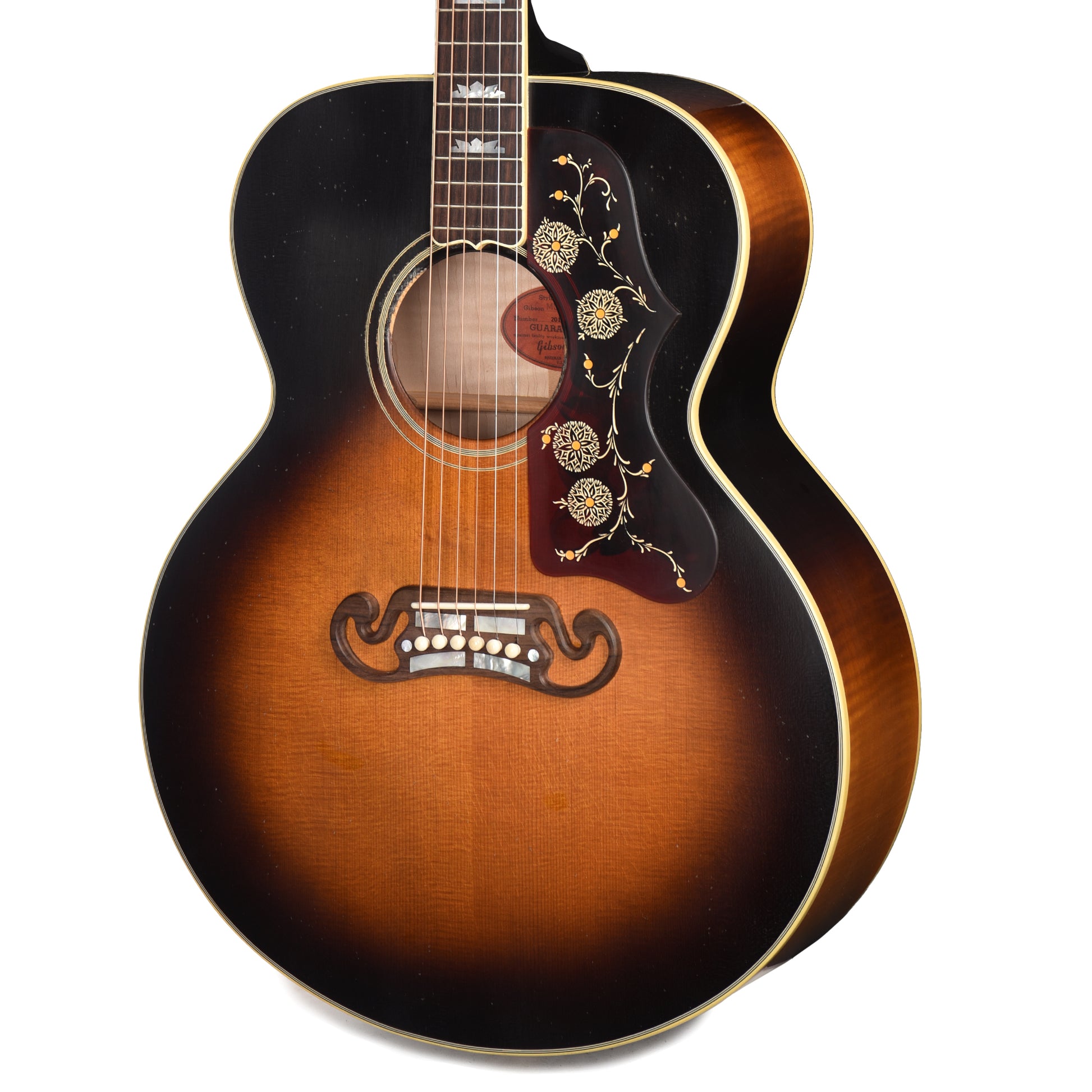 Gibson Custom Shop 1957 SJ-200 Vintage Sunburst Murphy Lab Light Aged Acoustic Guitars / Jumbo