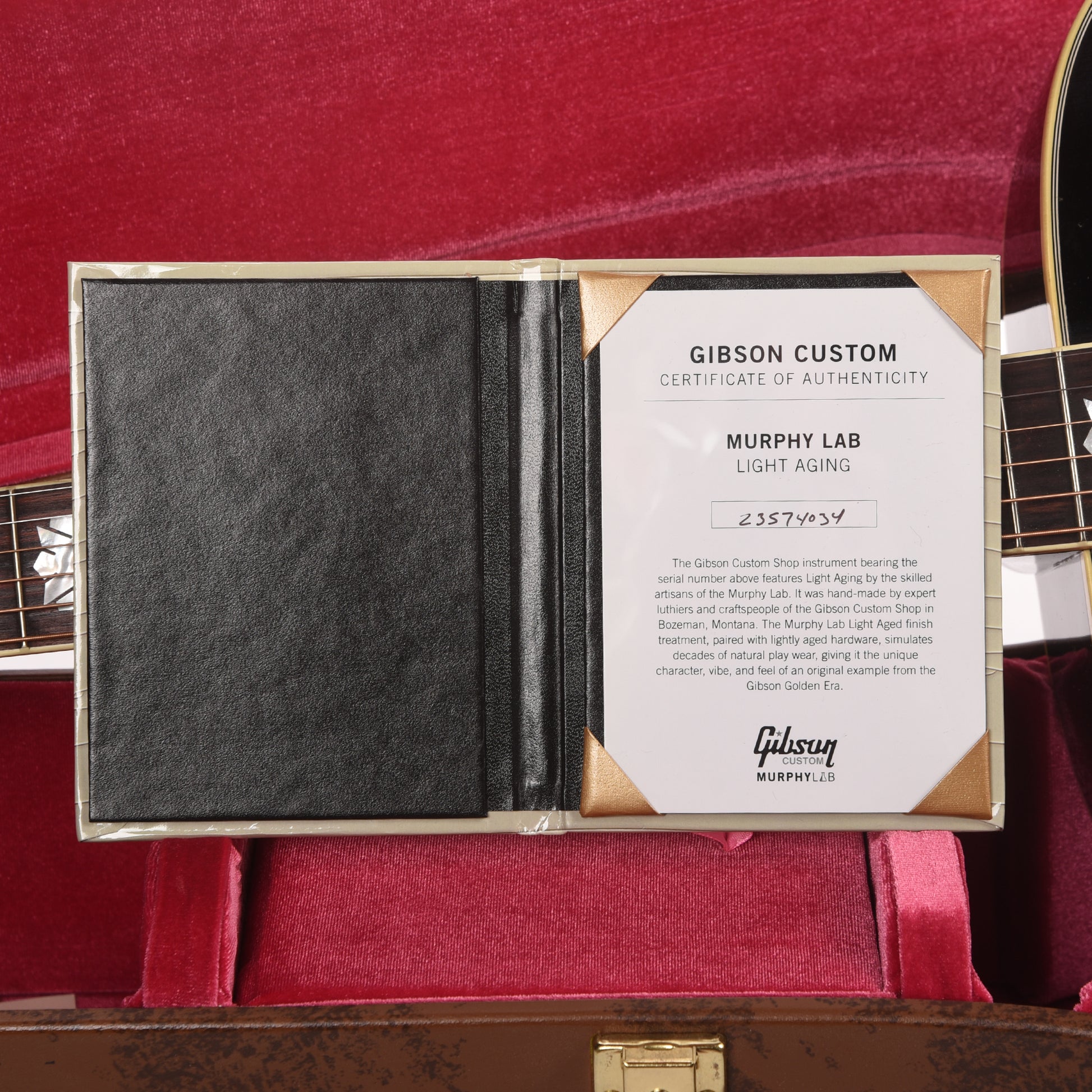 Gibson Custom Shop 1957 SJ-200 Vintage Sunburst Murphy Lab Light Aged Acoustic Guitars / Jumbo