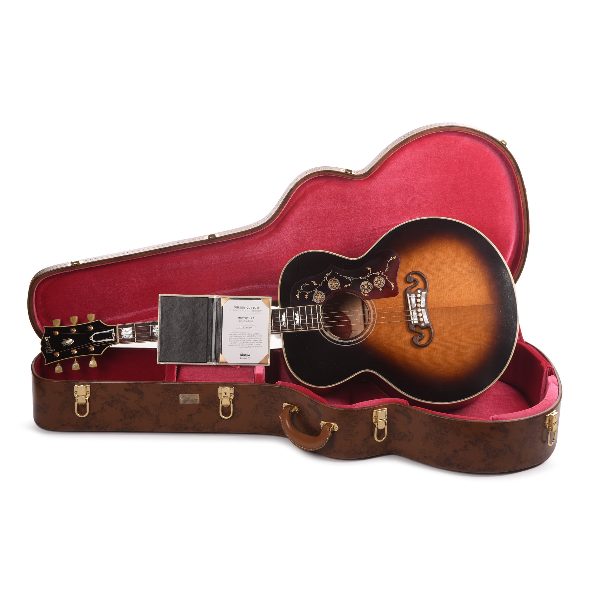 Gibson Custom Shop 1957 SJ-200 Vintage Sunburst Murphy Lab Light Aged Acoustic Guitars / Jumbo